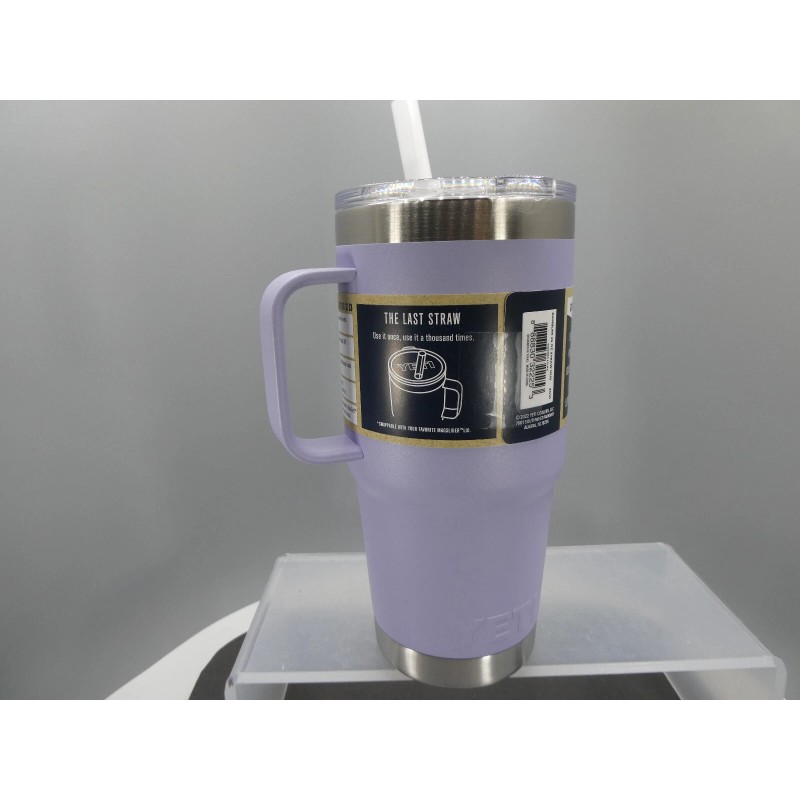 Yeti Rambler 25 oz Travel Mug with Straw NEW Cosmic