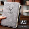 Diario De Cuero Sintético Gj A5 Con Porta-penes