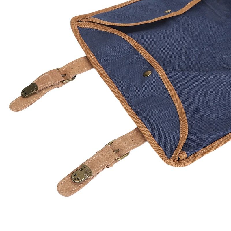 Bartender Tool Bag Bar Kit Bag Waterproof Canvas Multiple Compartments