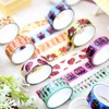 Joysoong BBQ Themed Washi Tape Set - 16 Rolls Camping