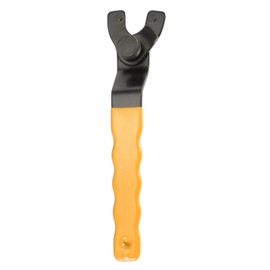 sourcing map Angle Grinder Wrench 0.4"-1.6"(10-40mm) Range Universal Adjustable Lock Nut Pin Replacement Wrenches Spanner for Angle Grinder Machine Table Grinder Marble Machine, Yellow