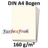 A4 paper sheet Plano sheet 160 g/m² FarbenFroh Gesamtparent