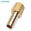 LTWFITTING No Lead Brass Fitting Coupler/Adapter 5/16" Hose Barb x