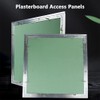 Access Panel 400 * 400mm Surface Coverage White Plasterboard Inspection