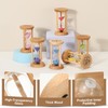 PATIKIL 25 Minutes Sand Timer, 1 Pcs Wooden Sand Watch