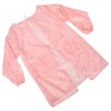 Healeved Long Sleeve Oilproof Apron for Women Flower Pattern Smock
