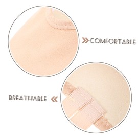 LIFKOME 2pairs Soft Ballet Dance Shoe Toe Pads Breathable Forefoot Cushion for Comfort and Reusable Foot Protector for Dancers Suitable for Shoe Types