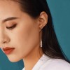 Aretes Plata Dama Oro Rosa Elegante Y Casual Toda Ocasión
