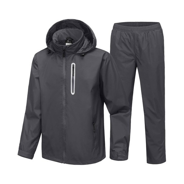 Rain Gear for Men Waterproof Golf Rain Suit Lightweight Rain