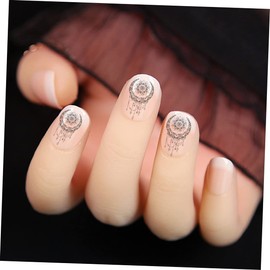 Outanaya 24Pcs Dreamcatcher Series Nail Art Stickers Imitation Pattern Decals for Fingernail Decoration for DIY Home Manicures and Professional Use Safe Hygienic Design