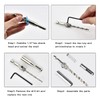 4PCS High Speed Steel Self Centering Hinge Pilot Hole Drill