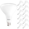 Sunco 12 Pack BR40 LED Light Bulbs, Indoor Flood Lights,