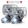CHUSYYRAY Pair 7X6" 5x7 LED Headlights For Chevy Express 1500