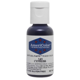 Americolor Soft Gel Paste Food Color, Cypress, .75 Ounce Bottle