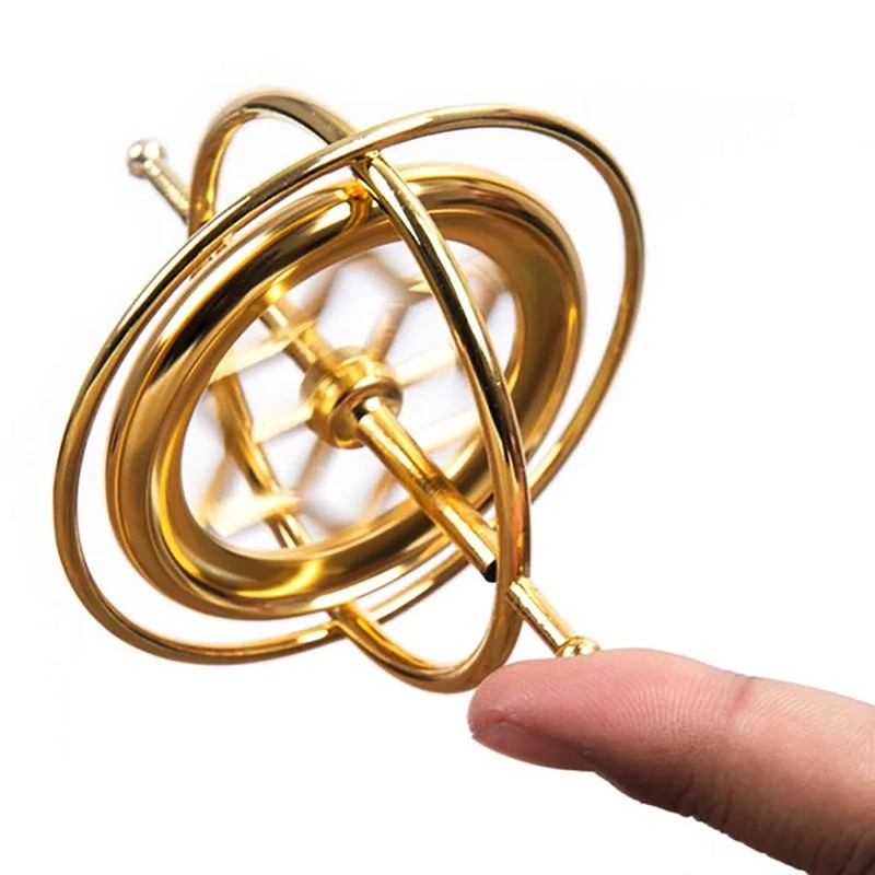 # Metal Anti Rotary Table Physics Toy, Colorful Gift for