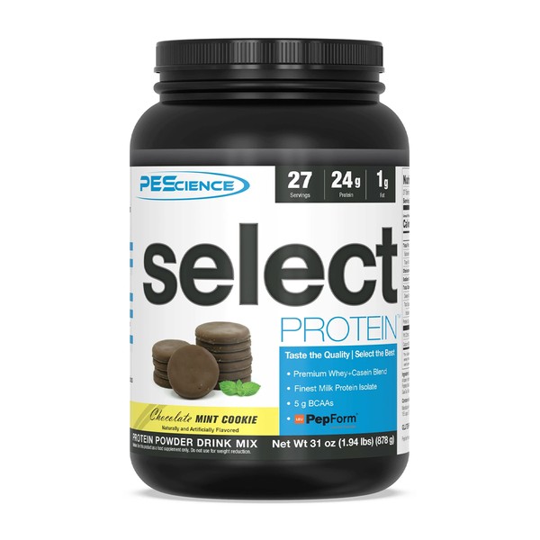 PEScience Select Protein Chocolate Mint Cookie 27 Servings