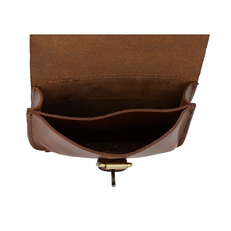 Gusti Frame Bag Leather - Arie den H. Pannier Rack