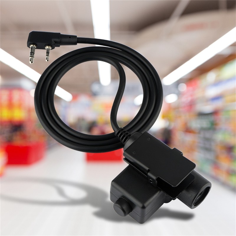U94 2 Pin Walkie Talkie Outdoors Accessories Cable Adapter PTT