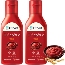 O'Food Sunchang Gochujang 300g×2 bottles (10.6 oz each), Korean seasoning, Korean food, commercial use, condiment, bottle type, 고추장 gochujang