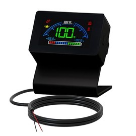 DC HOUSE - Monitor de capacidad de batería Bluetooth para sistemas de 12 V/24 V/36 V/48 V, medidor LCD de CC 8 a 90 V con voltaje, sensor...