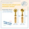 La Gondola Set of 2 Homemade Pasta Cutters - Festooned