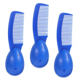 Baluue Hair Barber Comb Set 3pcs Folding Detangler Combs Short Handle Mini Combs for
