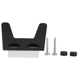 Wall Mounted Pot Lid Rack Cutting Board Pan Lid Organizer Holder Kitchen Utensil ToolBlack