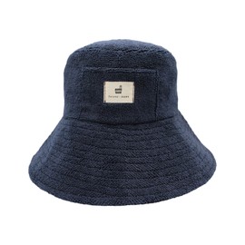 Totonoi Japan Sauna Hat Towel Japan Brand for Men and Women, Washable Sauna Hat (Navy)