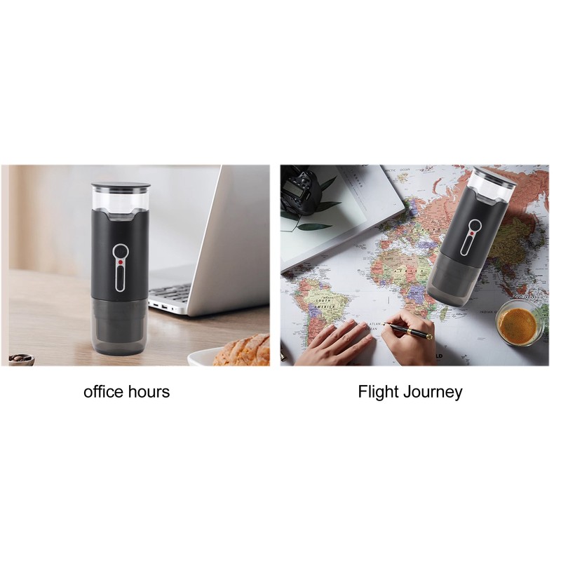 Rechargeable Mini Coffee Machine Automatic 15 Bar Pressure Electric USB