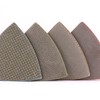 Z-Lion Diamond Triangular Sanding Pads for Oscillating Tools(4 Pcs/lot)