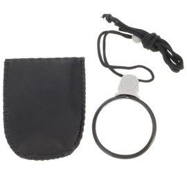NUOBESTY Magnifying Glasses Pendant Hanging Loupe Monocle Lens Magnifying Glass for Reading Small Prints Map Coins Jewelry