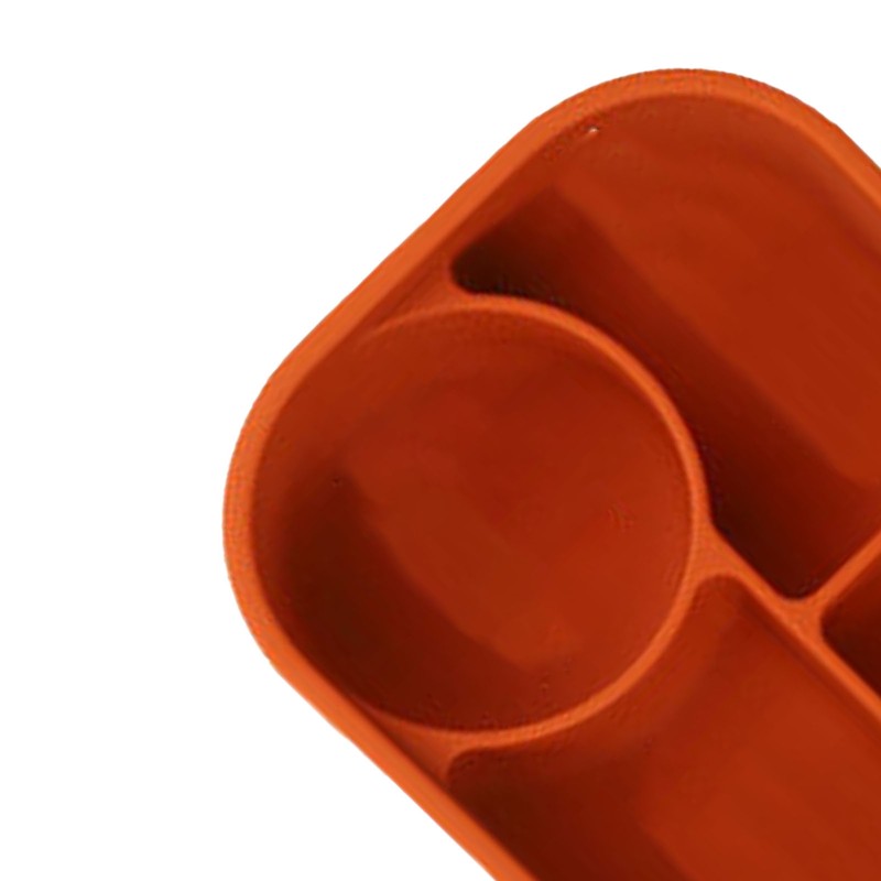 Silicone Lunch Box Microwave Safe Reusable Leakproof Food Storage Container