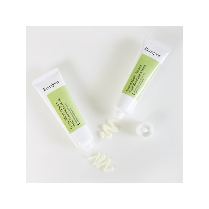 Bonajour 보나쥬르 비건 초록 비타민 크림 50ml Bonajour Vegan Green
