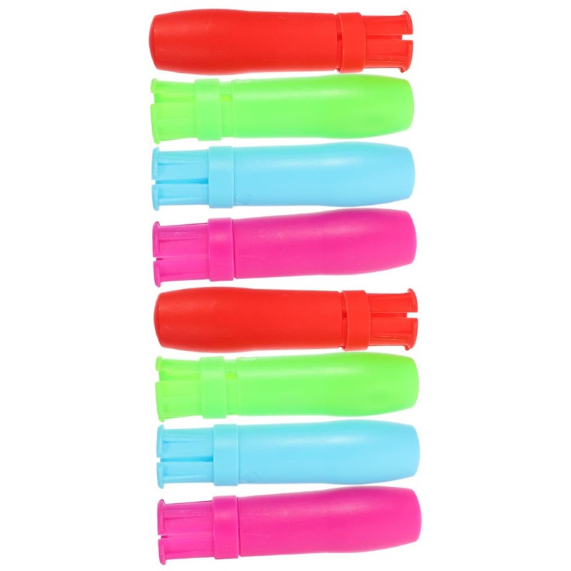 VILLFUL 8Pcs Adjustable Chalk Clip Holder Practical Water Soluble Chalk