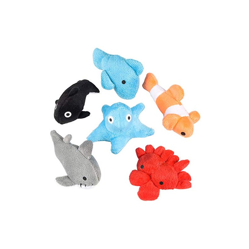 Sealife Assortment Plush Toys ( Bag of 24 Pieces -