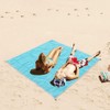 Dotopon Sand Free Beach Mat Blanket Fast Dry Easy to