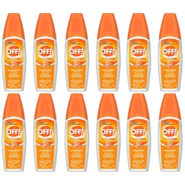 SCJhonson, Off! OFF! FamilyCare Unscented Insect Repellent Bug spray AloeVera 7% Deet 6 oz,12 PK