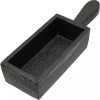 FindingKing 4 100 oz Cast Iron Bar Ingot Molds W/