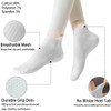 PUJANE 5 Pairs Grip Pilates Socks for Women, Non Slip