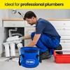 Pit Bull 11 Litre Folding Bucket Plumbers Tools Folding Bucket