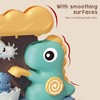Baby Bath Toy Dinosaur Shaped Water Spraying Rotating Bathtub Waterwheel