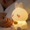 Rabbit Patting Light Silicone Lovely Adjustable Brightness Small Bunny Bed