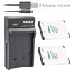 Kastar EN-EL19 Battery & USB Charger for Nikon Coolpix S3700