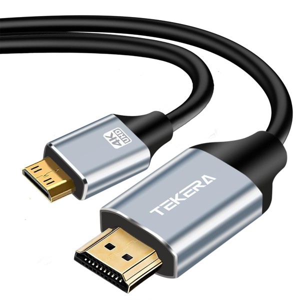 Mini HDMI to HDMI Cable, TEKERA High-Speed HDMI to Mini