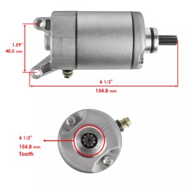 Caltric Starter fits Polaris 4014909 4014290 J&N 410-22058 Lucas TVS 26024610