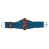 Showman Blue Mohair Double Weave String Roper Girth