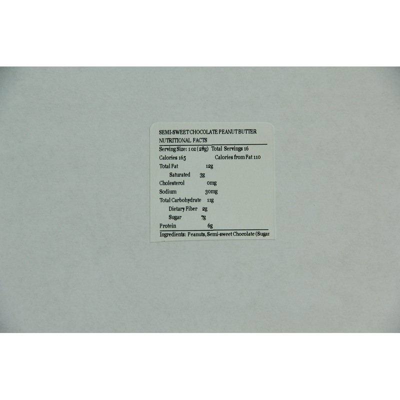 Peanut Butter with Dark Chocolate Fresh Ground in 1 lb