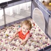 Vibe bear Baby Play Mat 71" X 59", Premium Thicker