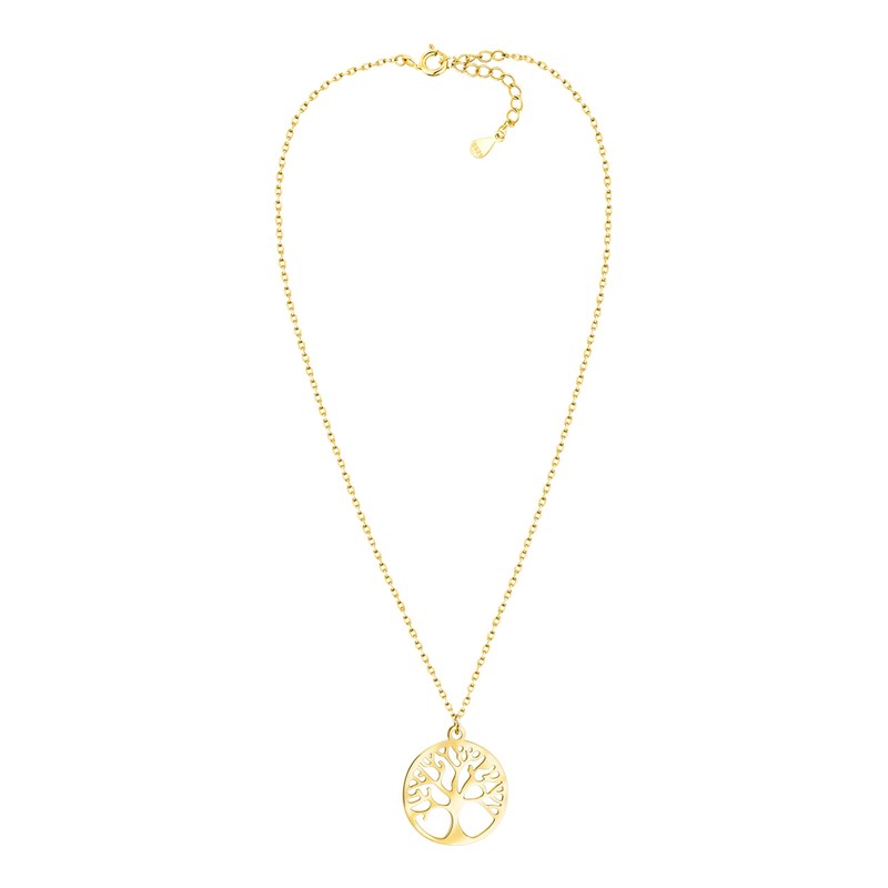 Sofia Milani - Women's Necklace 925 Silver Tree Circle Pendant,