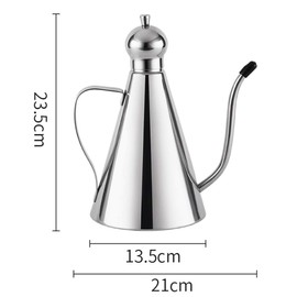 Bote de almacenamiento de aceite de oliva, botella de aceite de acero inoxidable, dispensador de aceite de oliva, contenedor de almacenamiento de latas de vinagre, dispensador de latas de vinagre,
